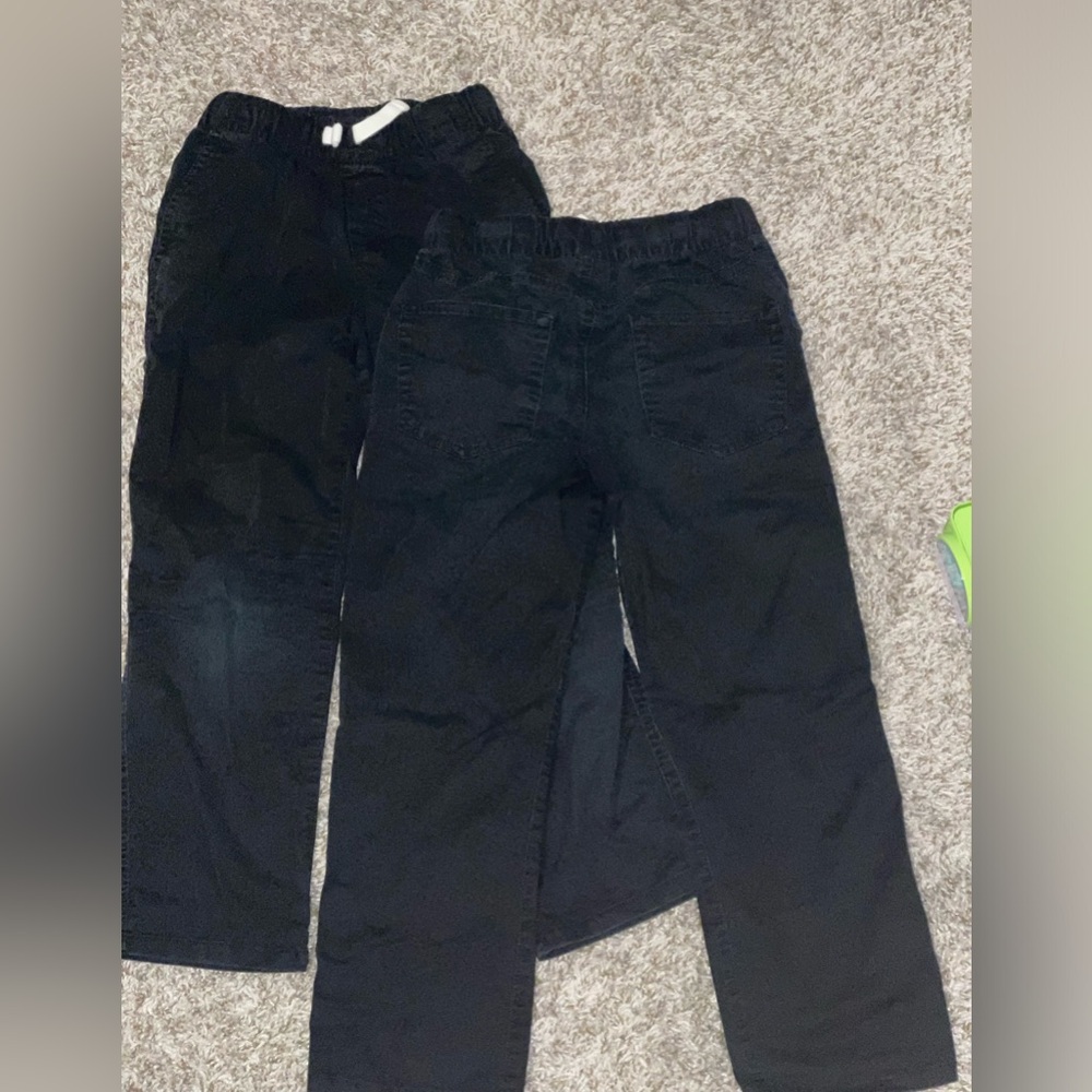 Black kids pants size 10 - Picture 2 of 2